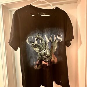 Chaos Amiri Tshirt Size Medium - Used Good Condition